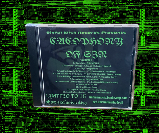 Cacophony Of Sin: Volume 1 CDr